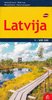 Lettland Straßenkarte 1:500.000