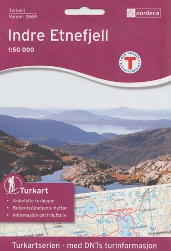 Turkart 2669: Indre Etnefjell 1:50.000*