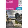 Landranger Map 003: Shetland - North Mainland 1:50.000