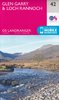 Landranger Map 042: Glen Garry & Loch Rannoch 1:50.000