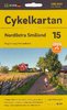 Cykelkartan 15: Nordöstra Småland 1:90.000