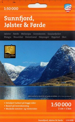 C233: Sunnfjord, Jølster & Førde 1:50.000 (Tyvek)