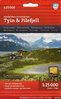 Høyfjellskart Jotunheimen: Tyn & Filefjell 1:25.000 (J3)