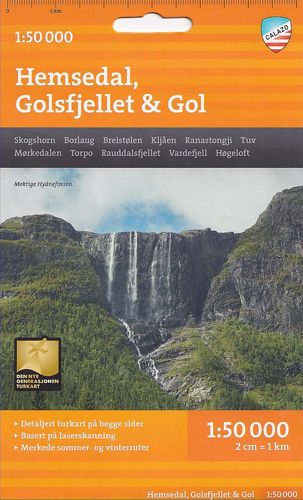 C227: Hemsedal, Golsfjellet & Gol 1:50.000 (Tyvek)