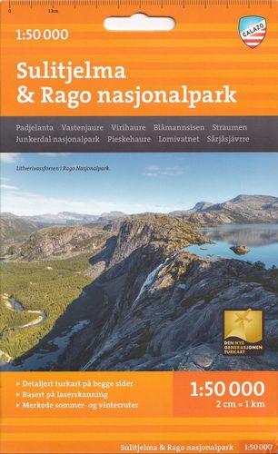 C254: Sulitjelma & Rago nasjonalpark 1:50.000 (Tyvek)